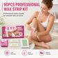 Professional Face and Body Wax Strip Kit