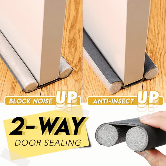 🏠 LIMITED-TIME 50% OFF! ⚡ Leather Under Door Draft Stopper – Windproof, Insect-Proof, Wear-Resistant ✨