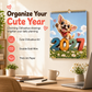 🎄🎁Christmas Sale - 50% Off 🐕Chihuahua 12 Month Wall Calendar