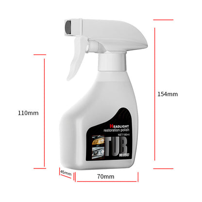 🚗 Headlight Restorer | 180ml Clarity Care