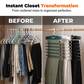 👖 50% OFF! ✨ Multi-Layer Space-Saving Pants Hanger – Holds 6 Pairs Vertically, Premium Anti-Slip Coating & Heavy-Duty Stainless Steel – Dual Hanging Modes Save Up to 80% Closet Space 🧺