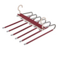 👖 50% OFF! ✨ Multi-Layer Space-Saving Pants Hanger – Holds 6 Pairs Vertically, Premium Anti-Slip Coating & Heavy-Duty Stainless Steel – Dual Hanging Modes Save Up to 80% Closet Space 🧺