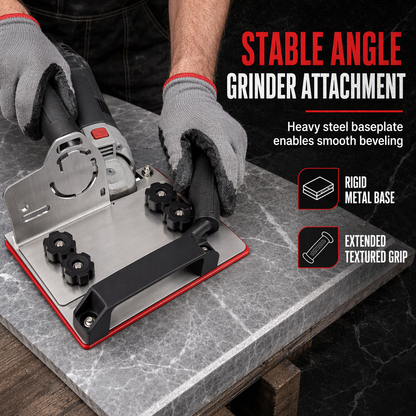 📢📢50% OFF !! ⏰Portable 45 Degree Tile Chamfering Bracket for Type 100 Angle Grinder