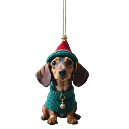 🎄🎁Christmas Sale! 🐕 Puppy-Shaped Christmas Tree Ornaments
