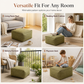 📢 Save 50%! 🧺 Storage Pouf Cover – Large zipper, washable & 45x45x23cm ✨