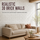 🍃🏆 Last-Day Special: 50% OFF! ⏰ Self-Adhesive 3D Tile Panels – Realistic Brick Texture XPE Foam, Waterproof Cushioning Collision Protection, Wipe-Clean Stain Resistant – 16 Colors 3 Sizes for Wall Makeover 🏡🧱