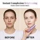 2-in-1 Color Changing Foundation Stick – Built-in Brush, Buildable Coverage, Portable 🤍