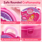 🎀 50% OFF! 🧳 Kids' Pretend Makeup Vanity Suitcase – Portable dress-up fun for girls ✨