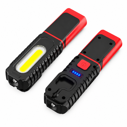 📢📢 50% OFF! Rechargeable LED Work Light – Magnetic Mount & Rotating Hook for Hands-Free Car Repairs 💡🔧