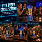 Large Capacity Beer Tower Dispenser with Tap and Wireless Bluetooth Speaker featuring Colorful LED Lights for Bars and KTV