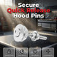 ⏳Time-Limited Special⏰Universal Quick-Release Hood Pins – Secure, Easy-Install Bonnet Latch Kit, Keep Your Hood Firmly Fastened ✨
