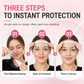 Disposable Haircut Face Shields, Clear Bangs Trimming Visor, Adhesive Eye Protector, 50 Pieces Pack