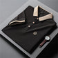 Men's Casual Embroidery Lapel Short Sleeves